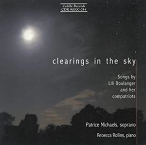 PAIRICE MICHAELS / フォーレ / ラヴェル / ドビュッシー:歌曲集 / CLEARINGS IN THE SKY