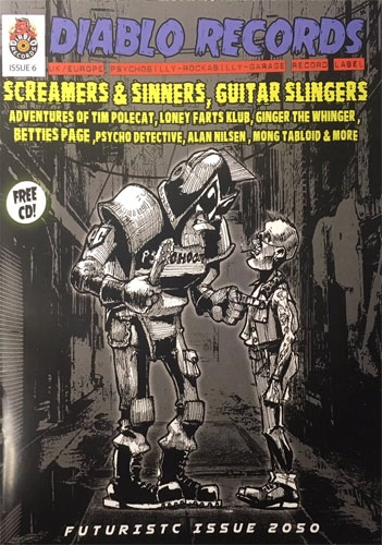 V.A. (DIABLO RECORDS) / DIABLO RECORDS FANZINE ISSUE NO.6 (ZINE+CD-R)