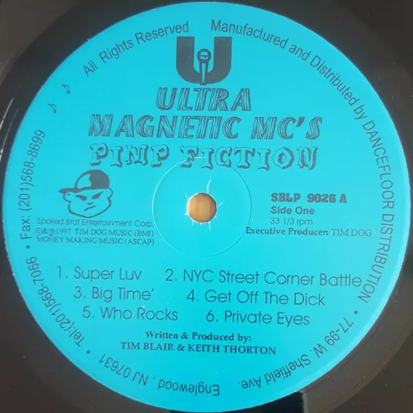 ULTRAMAGNETIC MC'S / ウルトラマグネティックMCズ / PIMP FICTION