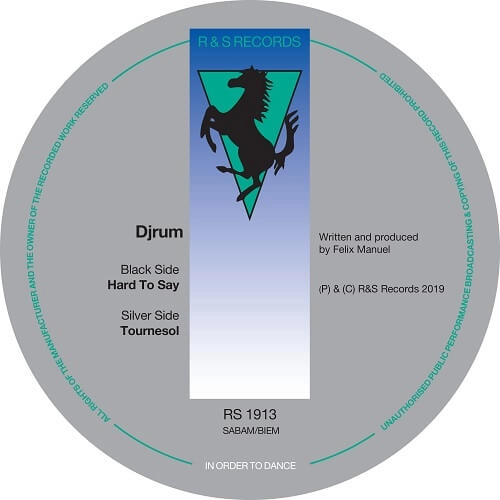 DJ RUM  / HARD TO SAY / TOURNESOL