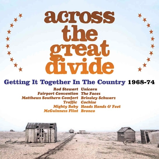 V.A. (SOUTHERN/SWAMP/COUNTRY ROCK) / ACROSS THE GREAT DIVIDE ~ GETTING IT TOGETHER IN THE COUNTRY 1968-74: 3CD CLAMSHELL BOXSET