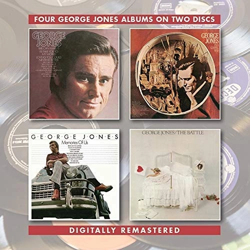 GEORGE JONES / ジョージ・ジョーンズ / GEORGE JONES/IN A GOSPEL WAY/MEMORIES OF US/THE BATTLE