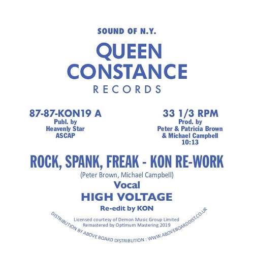 HIGH VOLTAGE / CHAIN REACTION / ROCK. SPANK. FREAK (KON RE-WORK) / DANCE FREAK (MOPLEN RE-FREAK)