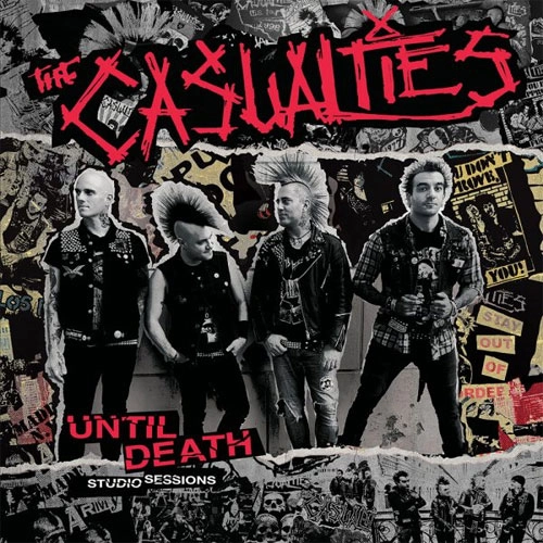 CASUALTIES / カジュアルティーズ / UNTIL DEATH - STUDIO SESSIONS (LP/BLUE VINYL)