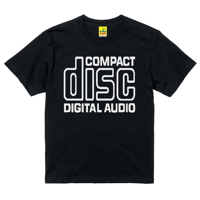 EM RECORDS / エム・レコード / EM "COMPACT DISC" TEE (半袖/BLACK/S)