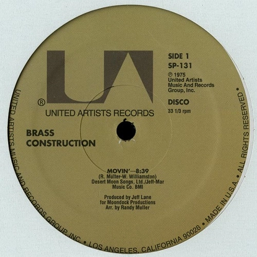 BRASS CONSTRUCTION / ブラス・コンストラクション / (REPRO)MOVIN' / CHANGIN'