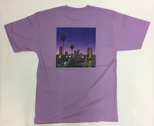 BRONZE (KOR) / XL PURPLE EAST SHORE NIGHT T-SHIRT