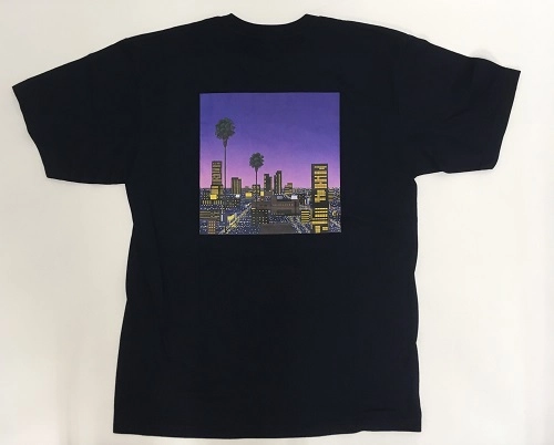 BRONZE (KOR) / M NAVY EAST SHORE NIGHT T-SHIRT