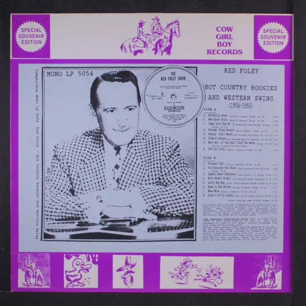 RED FOLEY / レッド・フォーリー / HOT COUNTRY BOOGIES&WESTERN SWING