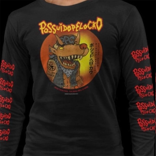 POSSUIDO PELO CAO / オフィシャルロングスリーブTシャツ（ブラック）/L