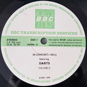 DARTS / ダーツ / IN COCNERT-183