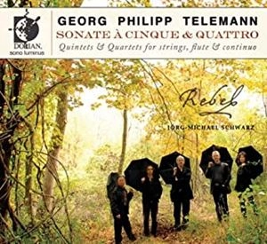 JORG-MICHAEL SCHWARZ / TELEMANN:QUINTETS & QUARTETS