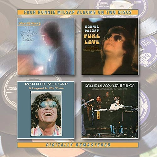 RONNIE MILSAP / ロニー・ミルサップ / WHERE MY HEART IS/PURE LOVE/A LEGEND IN MY TIME/NIGHT THINGS