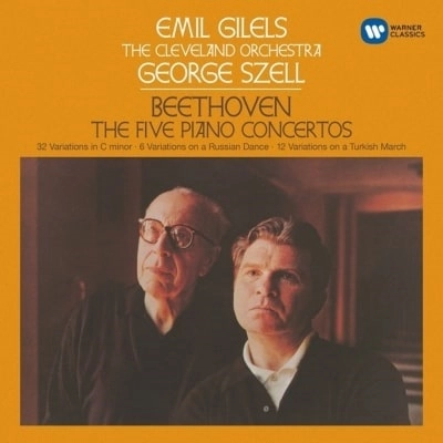 EMIL GILELS / エミール・ギレリス / BEETHOVEN: 5 PIANO CONCERTOS (5LP/LTD)