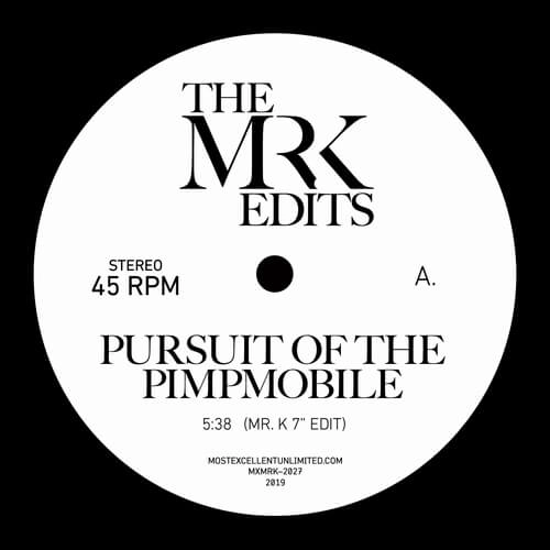 MR. K (DANNY KRIVIT) / ミスター・ケー / PURSUIT OF THE PIMPMOBILE / ISABELLE & THE RAIN