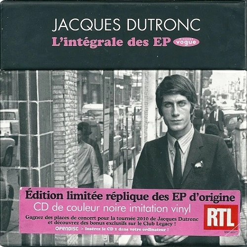 JACQUES DUTRONC / L' INTEGRALE DES EP VOGUE