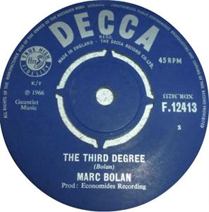 MARC BOLAN / マーク・ボラン / THE THIRD DEGREE / THIRD DEGREE