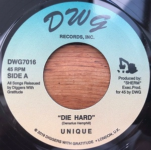 UNIQUE (HIP HOP) / DIE HARD b/w WAR RAP