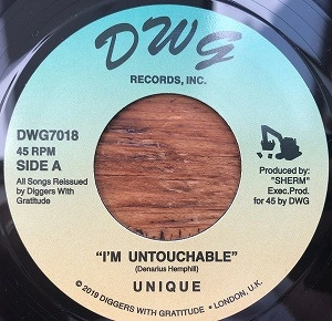 UNIQUE (HIP HOP) / I'M UNTOUCHABLE b/w I'M UNTOUCHABLE (DEMO MIX)