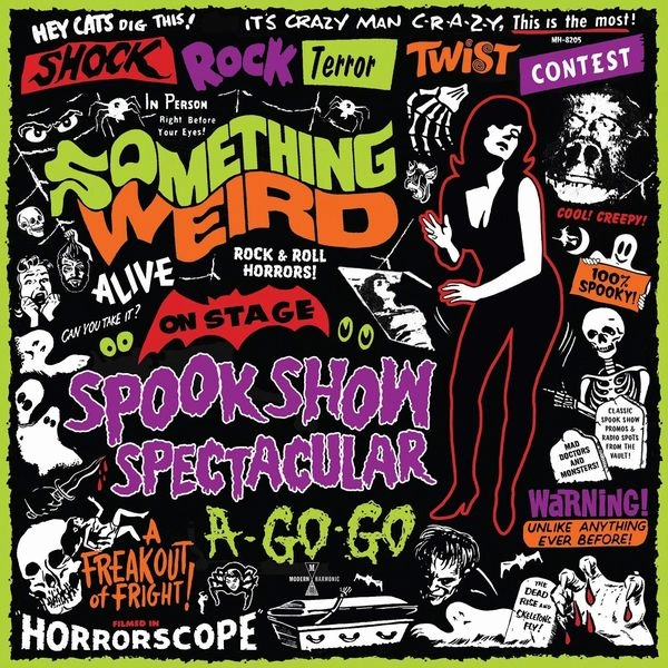 V.A. (SOMETHING WEIRD) / SOMETHING WEIRD SPOOK SHOW SPECTACULAR A-GO-GO (CD+DVD)