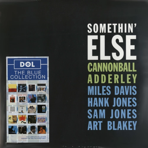 CANNONBALL ADDERLEY / キャノンボール・アダレイ / SOMETHIN' ELSE (BLUE VINYL)