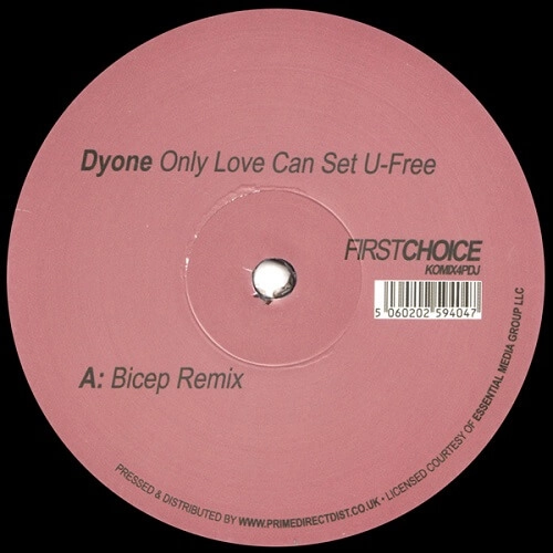 DYONE / ONLY LOVE CAN SET U-FREE (BICEP REMIX)