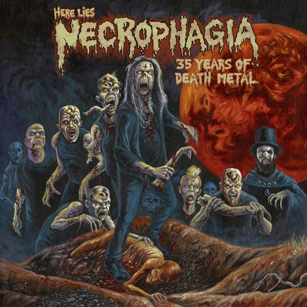 NECROPHAGIA / ネクロファジア / ヒア・ライズ・ネクロフェイジア:35イヤーズ・オブ・デス・メタル / HERE LIES NECROPHAGIA : 35 YEARS OF DEATH METAL