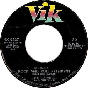 TRENIERS / トレニアーズ / ROCK AND ROLL PRESIDENT / COOL IT BABY