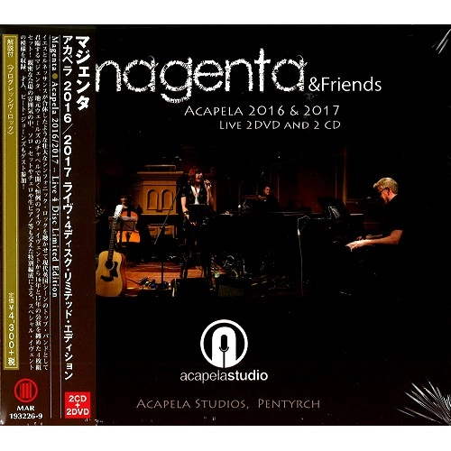 MAGENTA / マジェンタ / LIVE AT ACAPELA 2016 & 2017: 2DVD&2CD / アカペラ 2016/2017 ライヴ・4ディスク・リミテッド・エディション