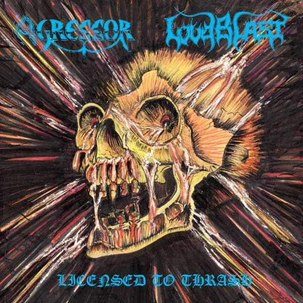 SPLIT (LOUDBLAST / AGRESSOR) / LICENCED TO THRASH