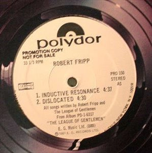ROBERT FRIPP / ロバート・フリップ / LEAGUE OF GENTLEMEN