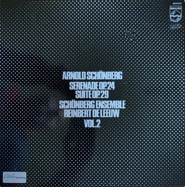 DE LEEUW / SERENADE OP. 24 ？ SUITE OP. 29