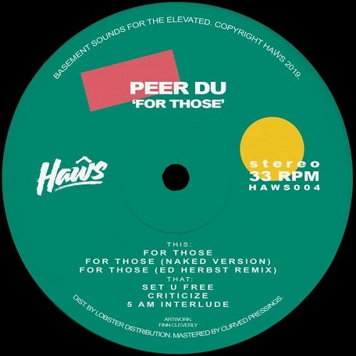 PEER DU / FOR THOSE EP