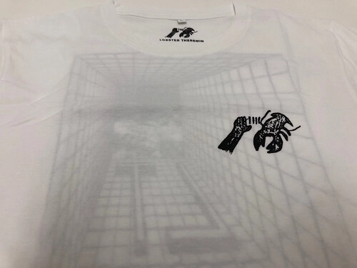 LOBSTER THEREMIN / CYBER TEE (WHITE SIZE XL)