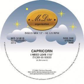 CAPRICORN / キャプリコーン / I NEED LOVE