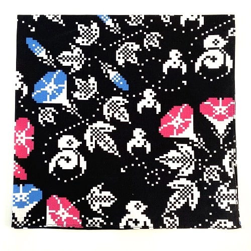 fundom / SW10th バンダナ：家紋×アサガオ