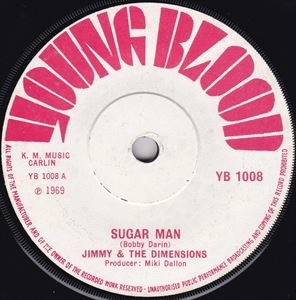 JIMMY & THE DIMENSIONS / SUGAR MAN