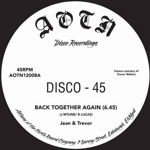 JEAN & TREVOR / BACK TOGETHER