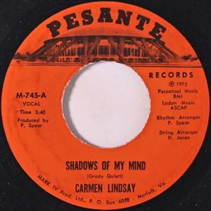 CARMEN LINDSAY / SHADOWS OF MY MIND
