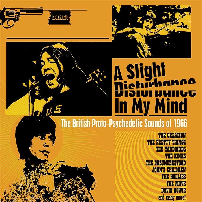 V.A. (PSYCHE) / A SLIGHT DISTURBANCE IN MY MIND - THE BRITISH PROTO-PSYCHEDELIC SOUNDS OF 1966 (3CD)
