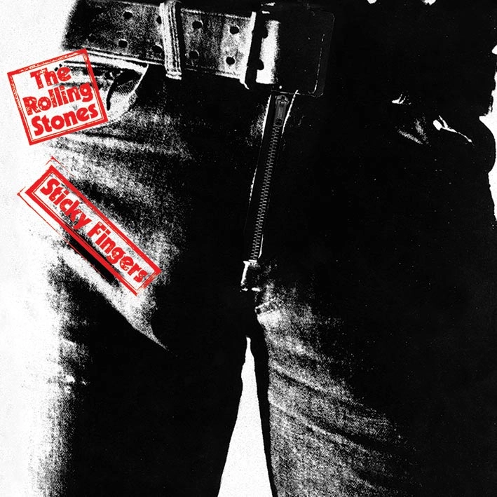 ROLLING STONES / ローリング・ストーンズ / STICKY FINGERS (40CM X 40CM)