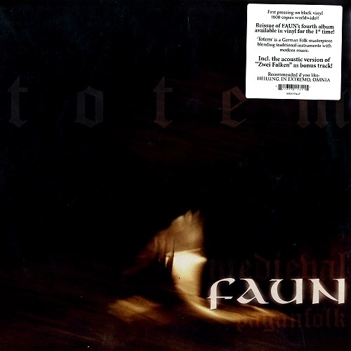 FAUN / フォウン / TOTEM: 180G LIMITED VINYL