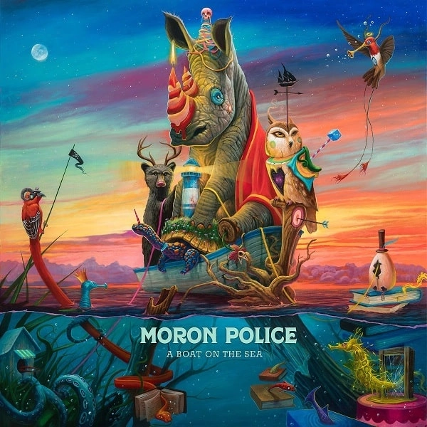MORON POLICE / モーロン・ポリス / 海峡の夢想劇<紙ジャケット> / A BOAT ON THE SEA