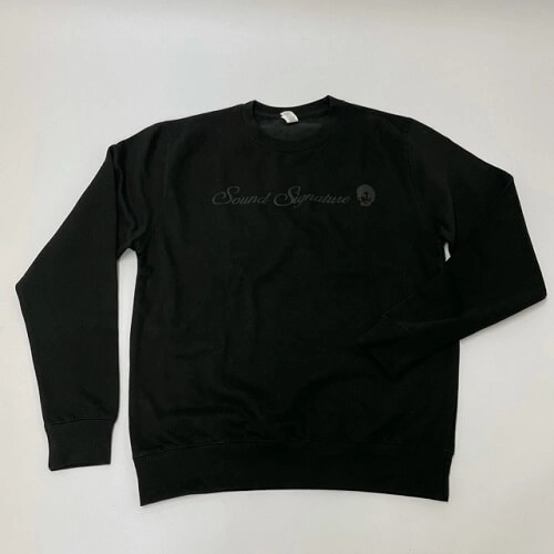 SOUND SIGNATURE SOUND / S SIZE/SOUND SIGNATURE THEO PARRISH - BLACK GHOST CREWNECK SWEATSHIRT