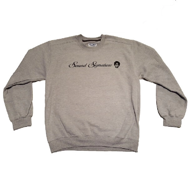 SOUND SIGNATURE SOUND / M SIZE/SOUND SIGNATURE THEO PARRISH - GREY CREWNECK SWEATSHIRT