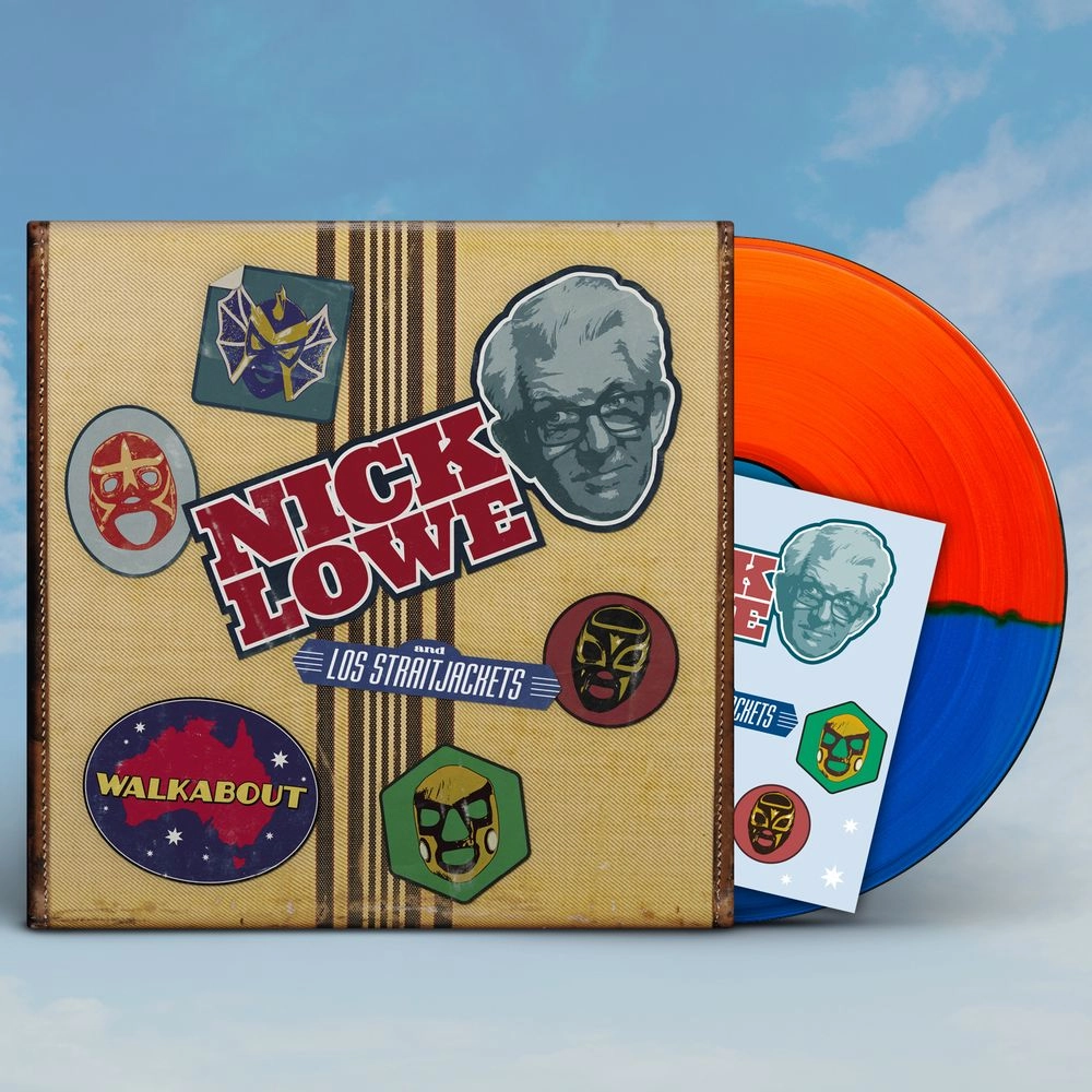 NICK LOWE & LOS STRAITJACKETS / ニック・ロウ&ロス・ストレイトジャケッツ / ウォークアバウト (COLORED LP) / WALKABOUT