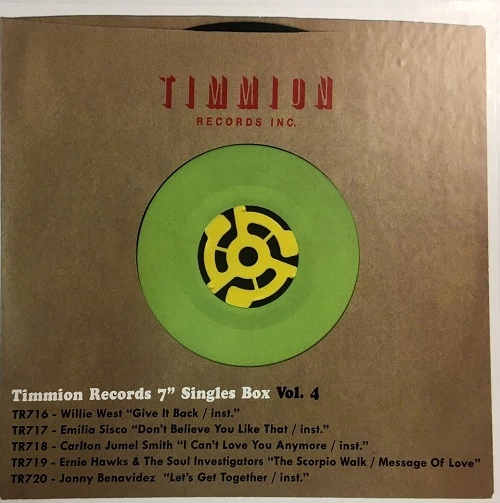 V.A. (TIMMION RECORDS BOX SET) / VOL.4 TIMMION RECORDS SINGLES BOX