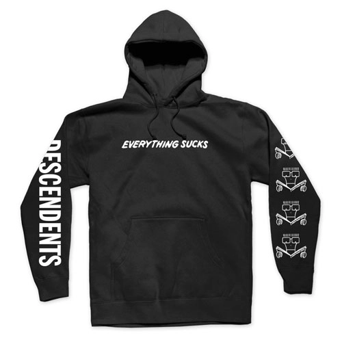 DESCENDENTS / ディセンデンツ / M/BLACK/EVERYTHING SUCKS PULLOVER HOODIE / M/BLACK/EVERYTHING SUCKS PULLOVER HOODIE 