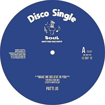PATTI JO / パティ・ジョー / MAKE ME BELIEVE / AIN'T NO LOVE LOST