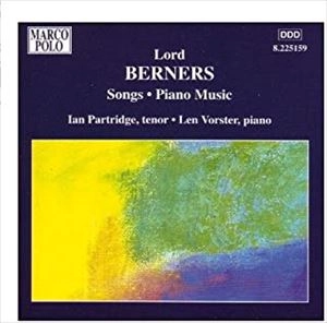 IAN PARTRIDGE / イアン・パートリッジ / バーナース:歌曲集 / ピアノ音楽集 / BERNERS:SONGS